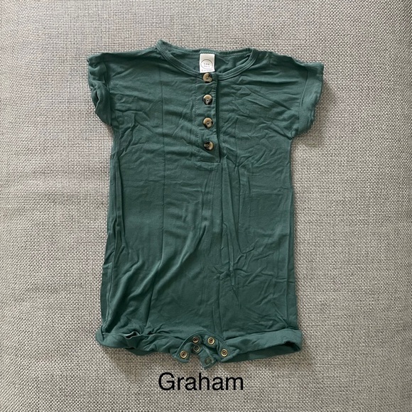 Lou Lou & Company 12-24 Month Romper, Graham - Picture 1 of 3